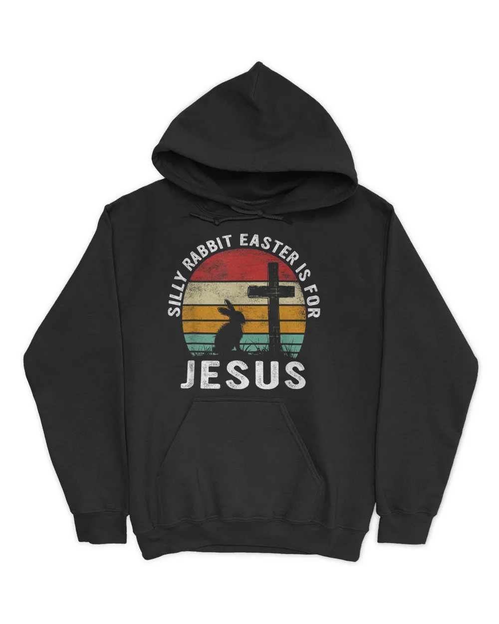 Silly Rabbit Easter Is For Jesus Religious Happy Easter Day T-Shirt