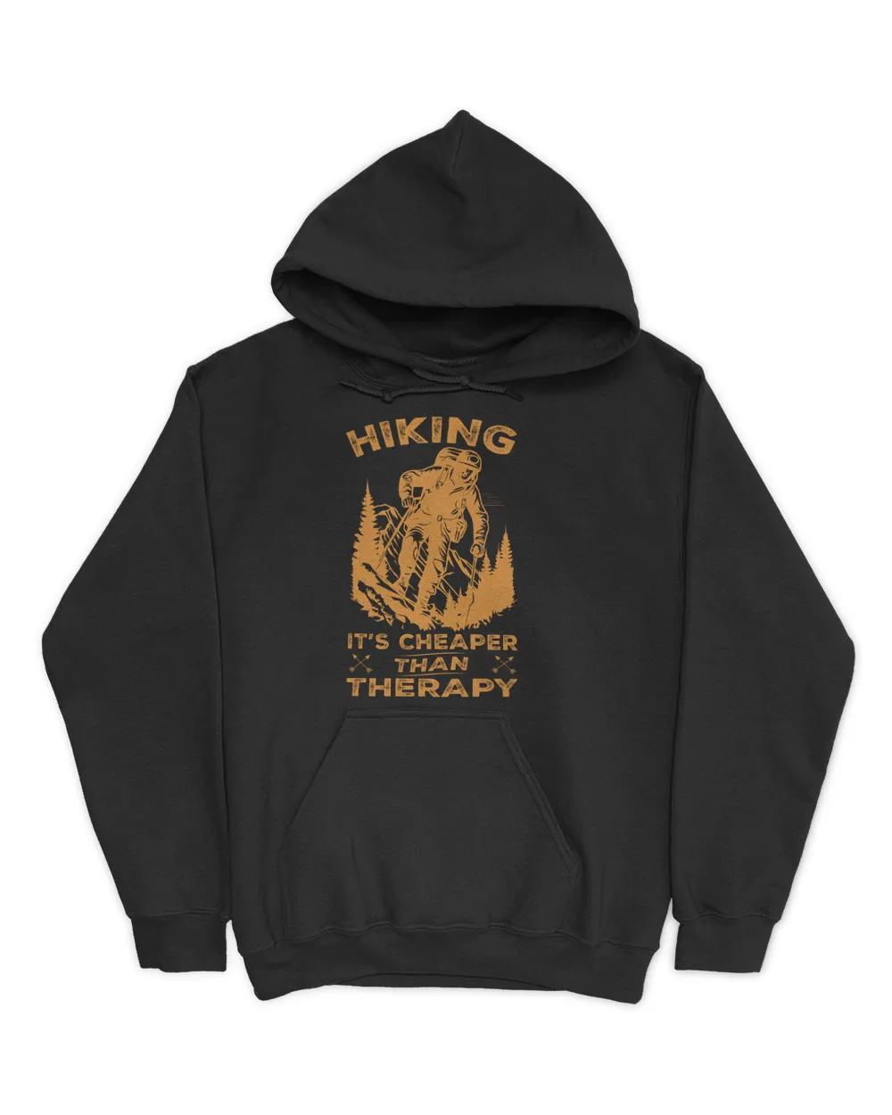 Hiking It's Cheaper Than Therapy T-shirt