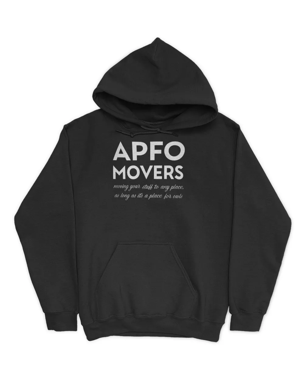 Apfo movers moving your stuff to any place T-shirt