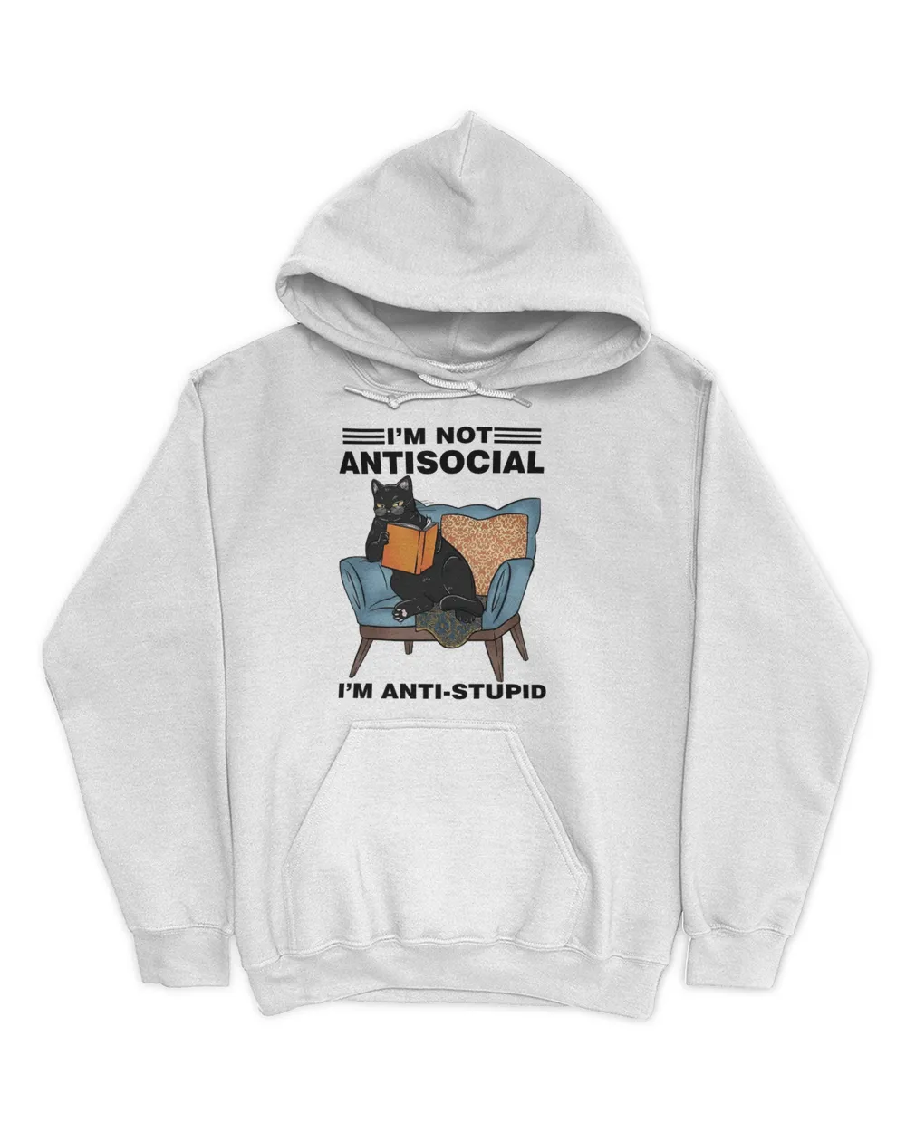 I'm Not Antisocial I'm Anti Stupid TTA15122204