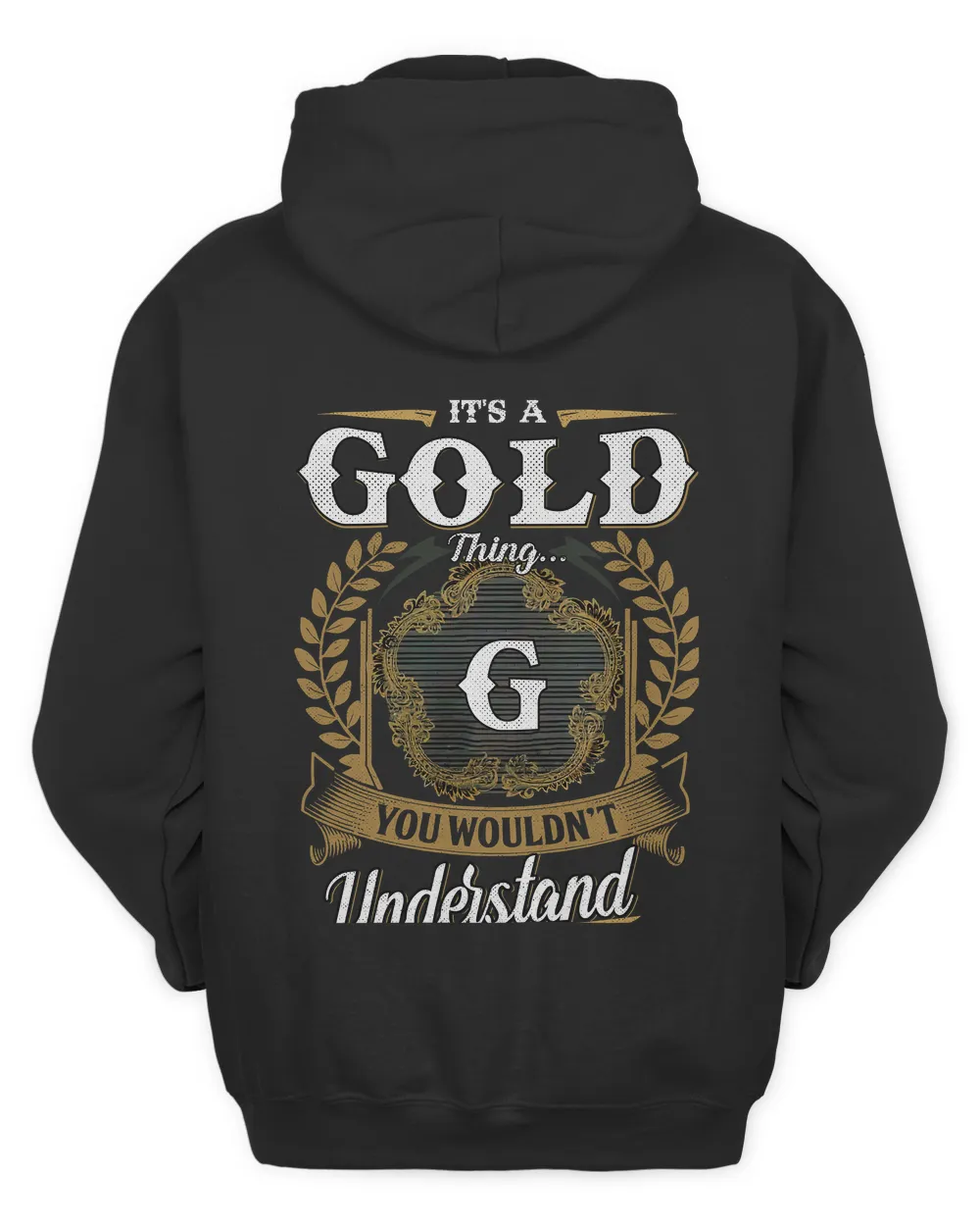 GOLD-13K-1-01 Unisex Hoodie black s