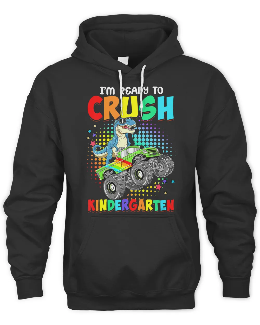 Kids Im Ready To Crush Kindergarten Dinosaur Back To School Boys