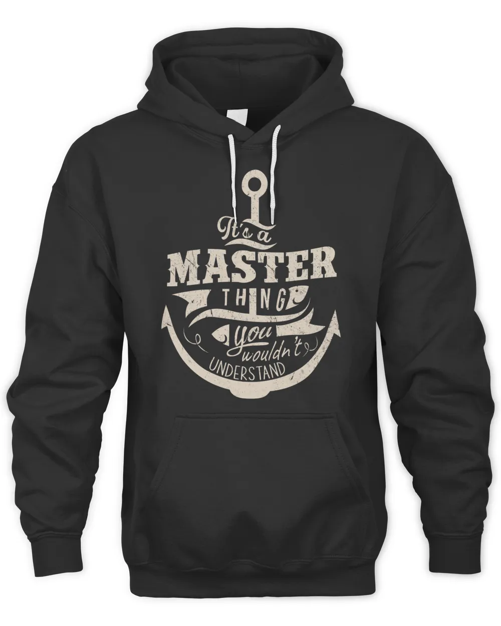 MASTER Unisex Hoodie black s