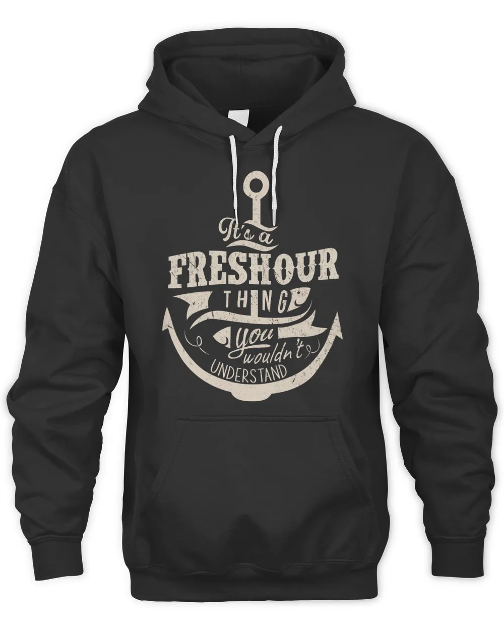 FRESHOUR Unisex Hoodie black s