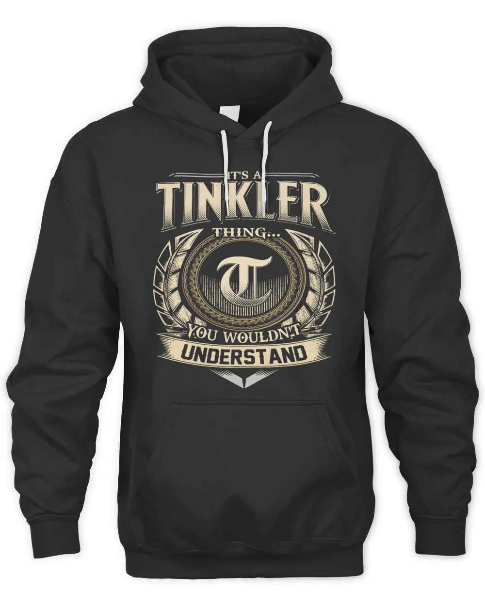TINKLER Unisex Hoodie black s