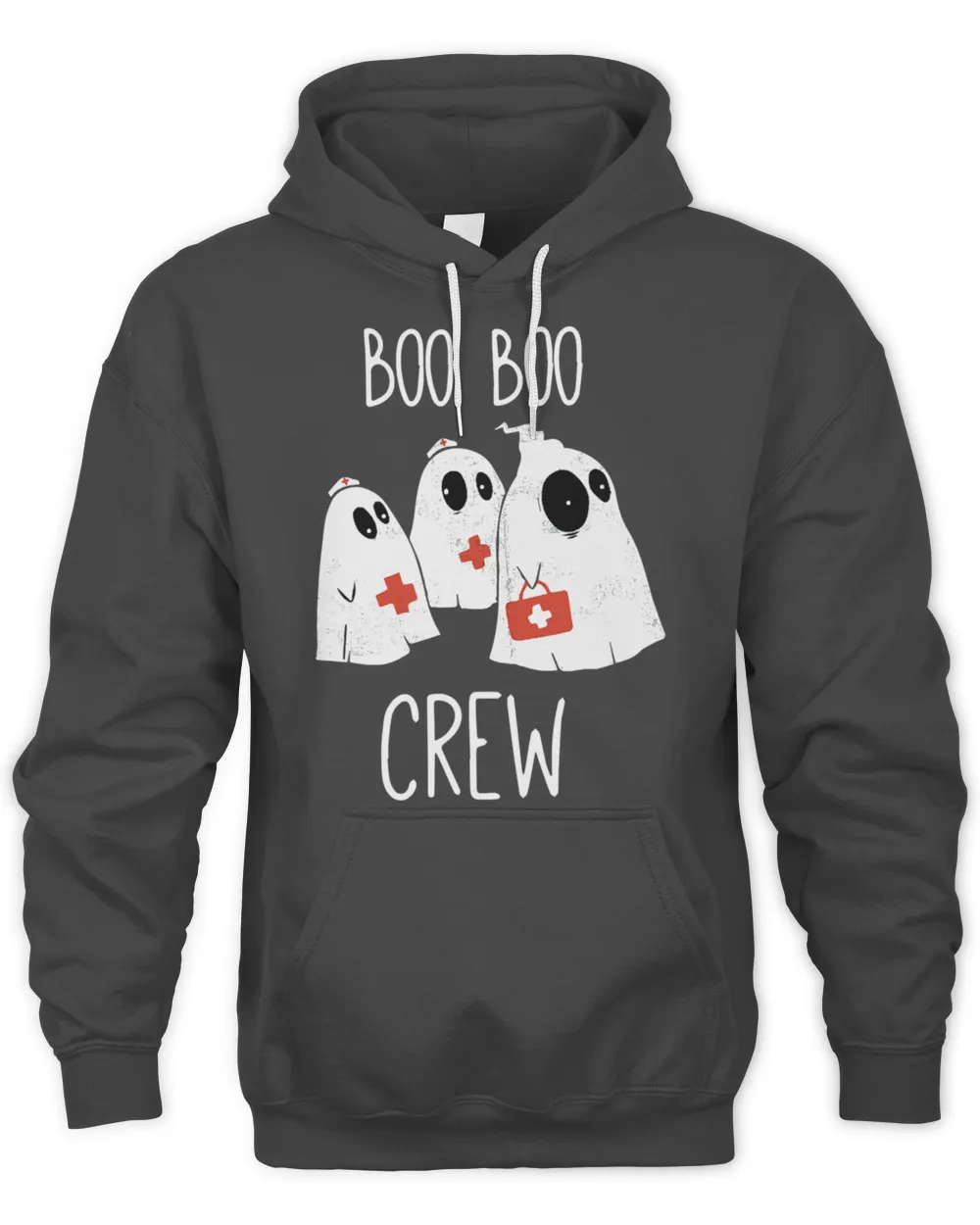 Boo Boo Crew Nurse Ghost Funny11 T-Shirt