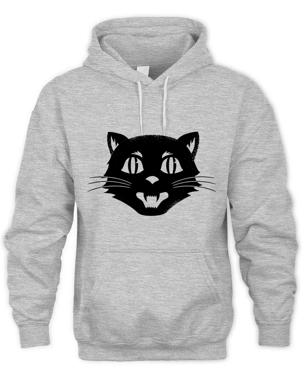 Vintage Halloween Cat black t shirt hoodie sweater