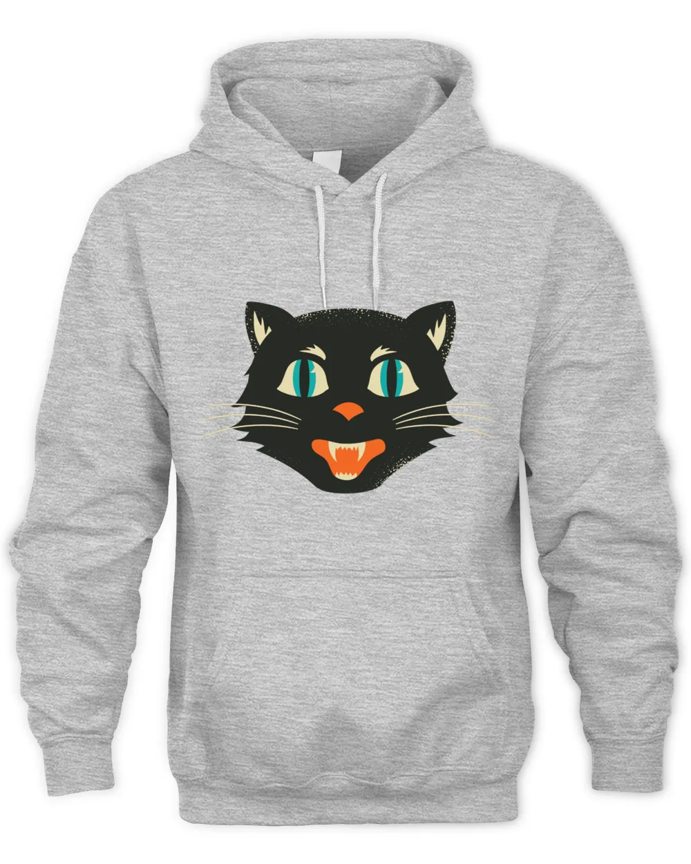 Vintage Halloween Cat t shirt hoodie sweater