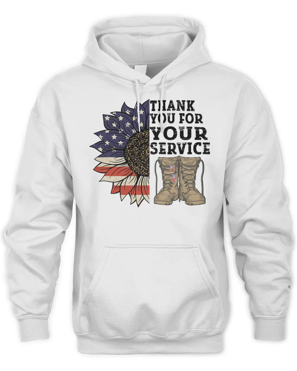 Thank you Veterans sunflower American Flag Proud Veteran day