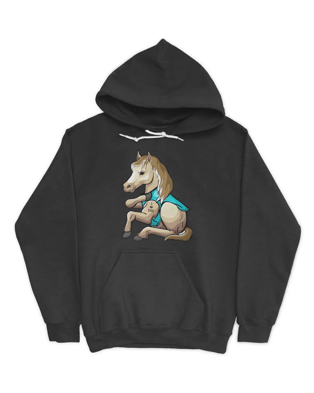 horse love you graphic