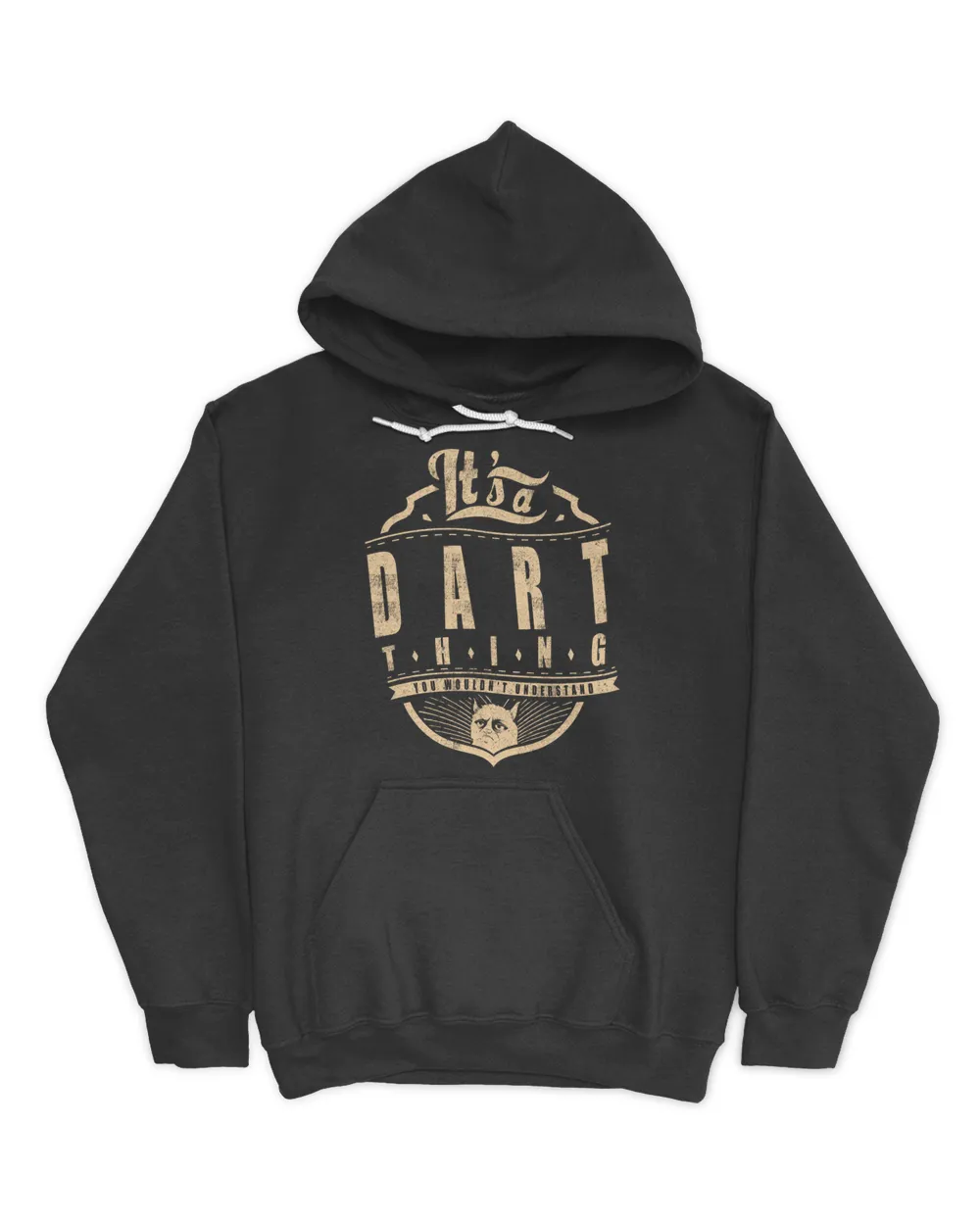 DART THINGS D4 Unisex Hoodie black s