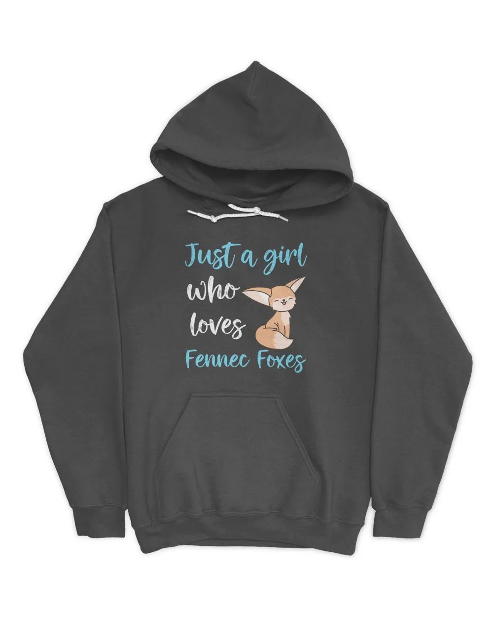 Just A Girl Who Loves Fennec Foxes Cute Kawaii Fennec Fox T-Shirt