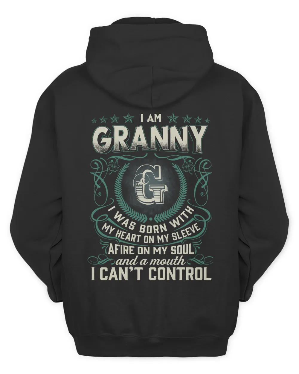 GRANNY Unisex Hoodie black s