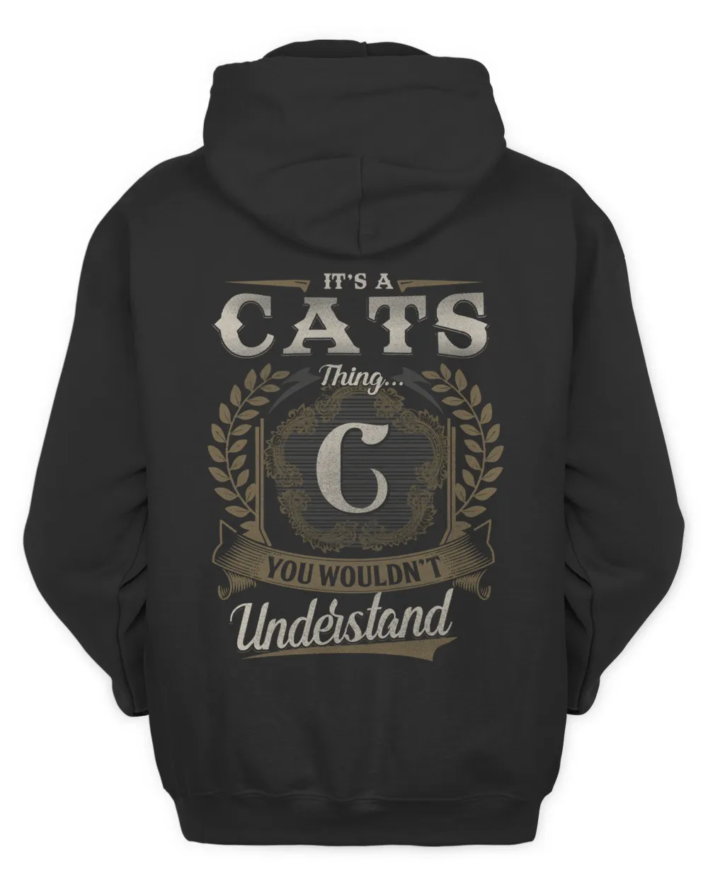 CATS Unisex Hoodie black s