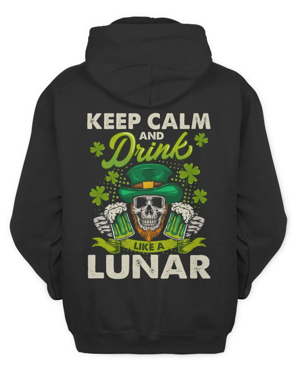 LUNAR Unisex Hoodie black s