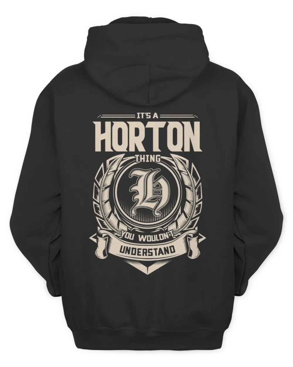 USL-99-Horton Unisex Hoodie black s