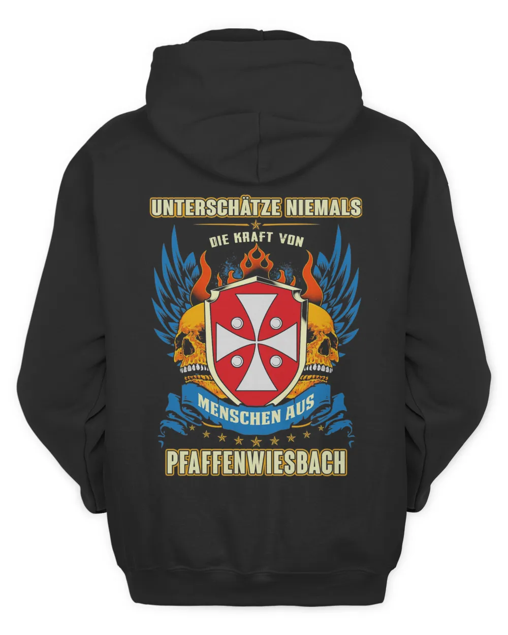 Unterschätze Niemals Die Kraft Von Menschen Aus Pfaffenwiesbach Shirt
