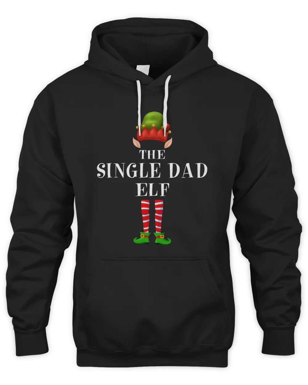 Matching Family Funny The Single Dad ELF Christmas PJ Group