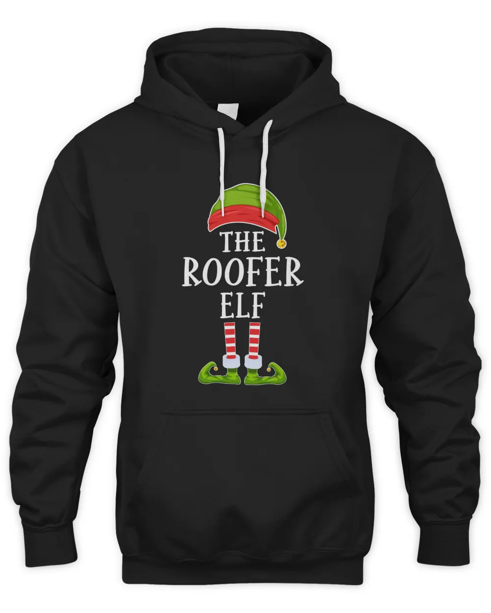 The Roofer Elf Family Matching Group Christmas Gift Funny