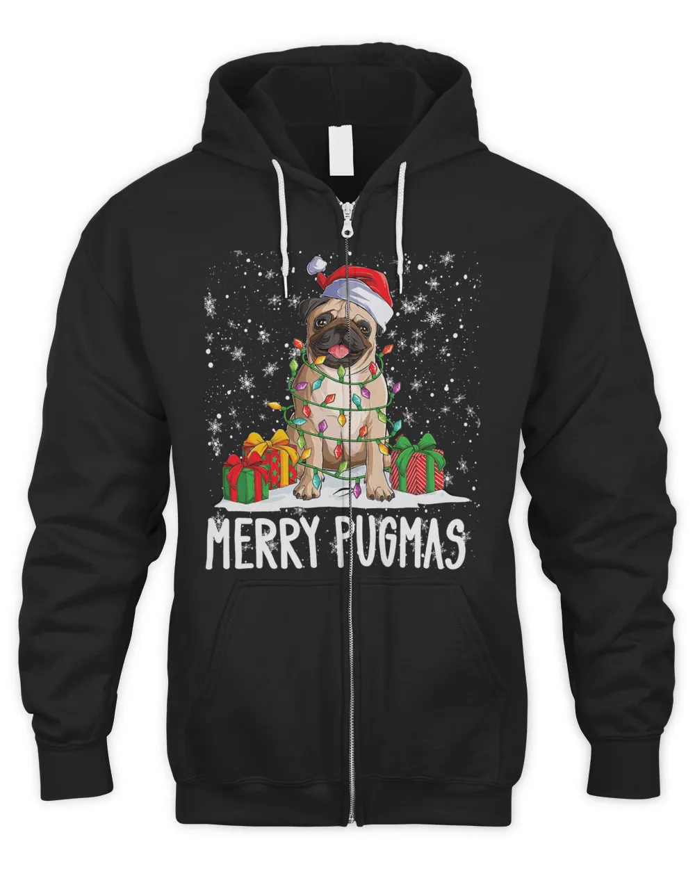 Merry Pugmas 2022 Xmas Pug Christmas Party Pug Lover T-Shirt