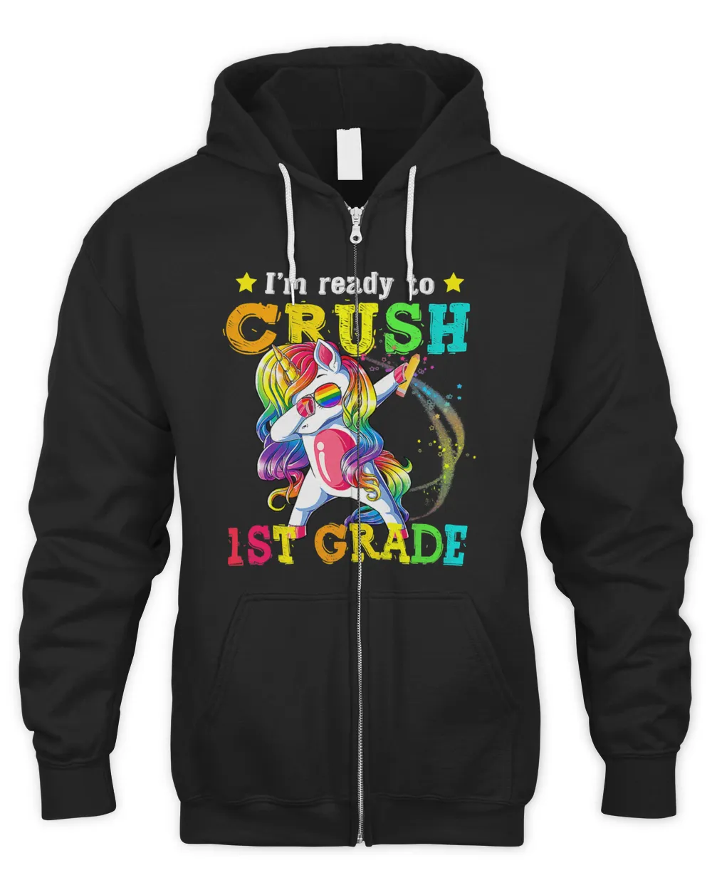 Back to School Shirt st Grade Dabbing Unicorn Girls Gift