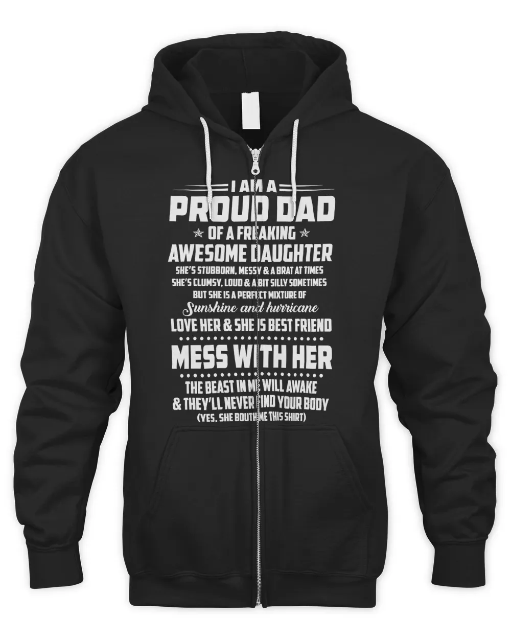 Father Grandpa I AM A PROUD DAD AWESOME DAUGHTER97 Family Dad