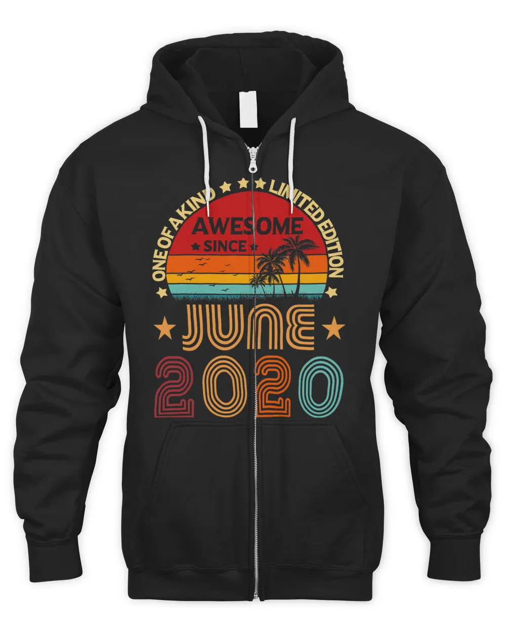 2nd Birthday Awesome Since June 2020 Vintage