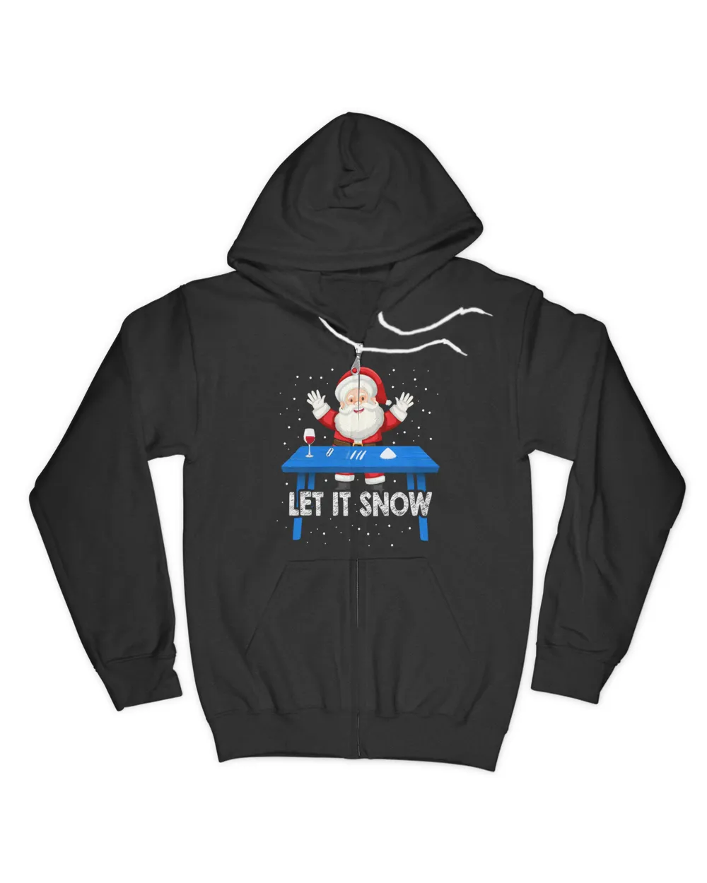 Frozen Let It Snow Santa Claus Cocaine Christmas 6