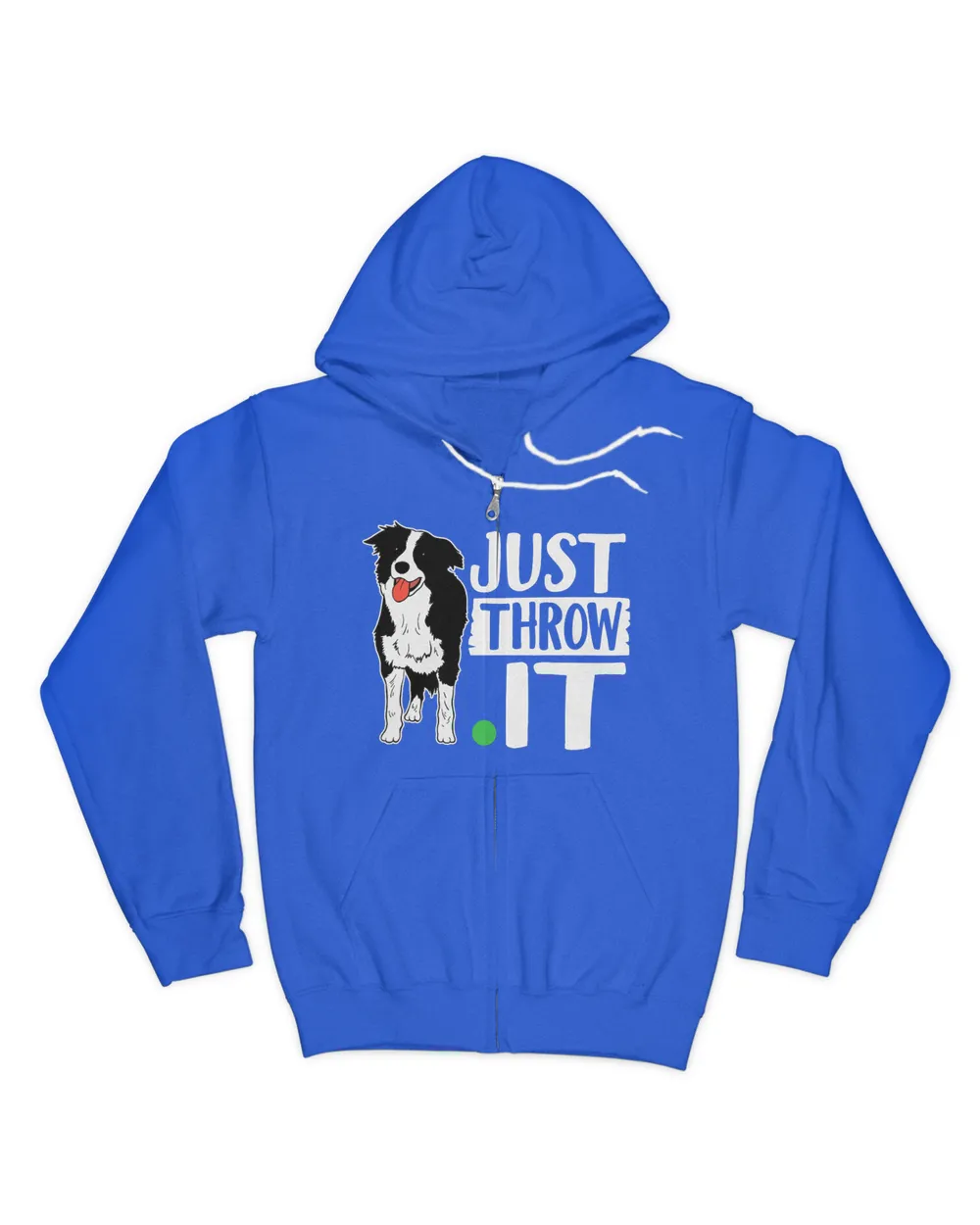 Just Throw It Funny Play Fetch Border Collie T-Shirt