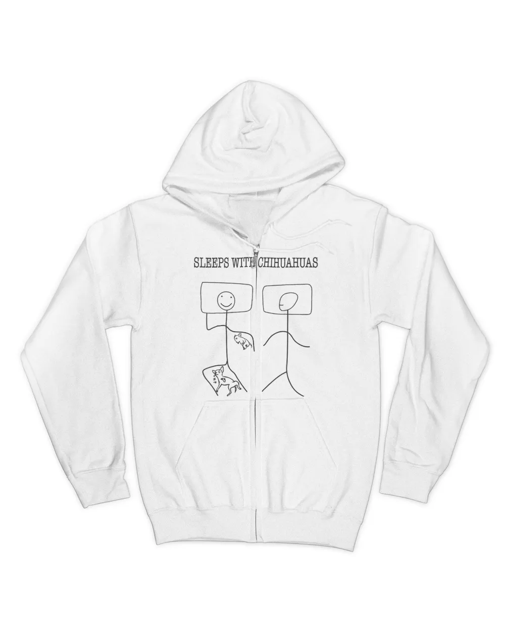 Sleeps With Chihuahuas Tshirt Chihuahua Lovers Gift