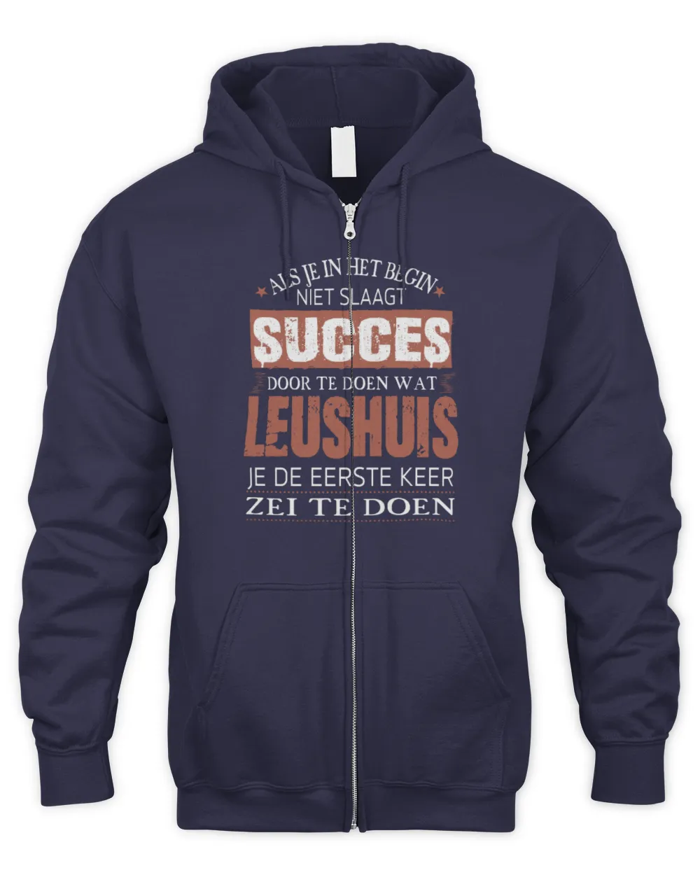 HL6722 Leushuis H24HL Men's Zip Hoodie navy s