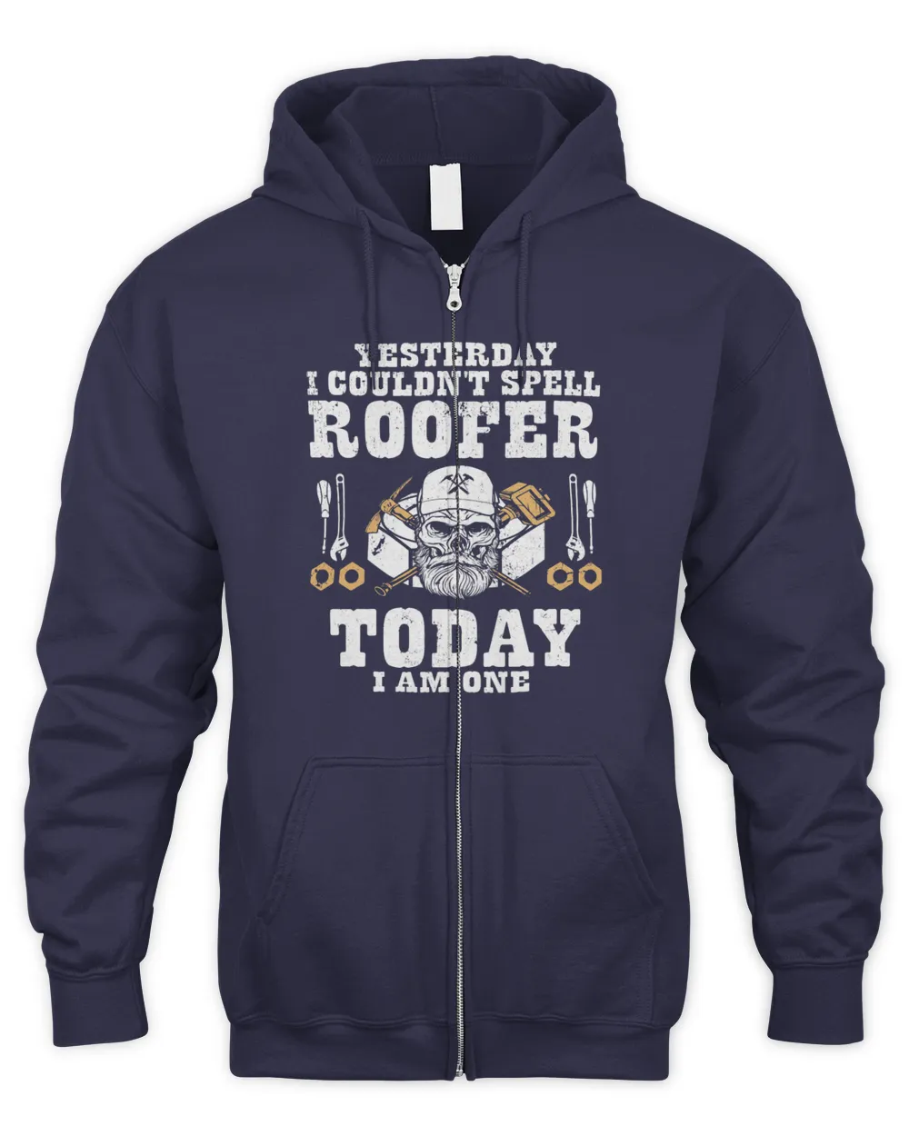 Roofer Funny Retro Roofing Roof Equipment Job Repair631