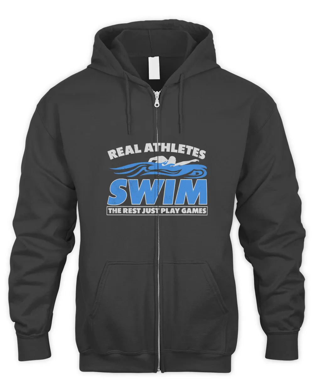 Real Athletes Swim Rest Just Play Games Swimming Swimmer