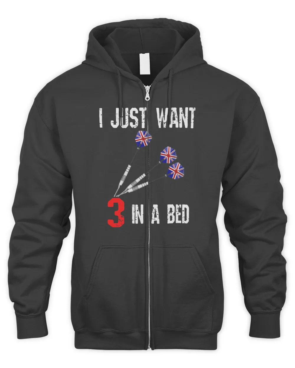 Funny Darts 3 In A Bed Saucy Joke Dart Player