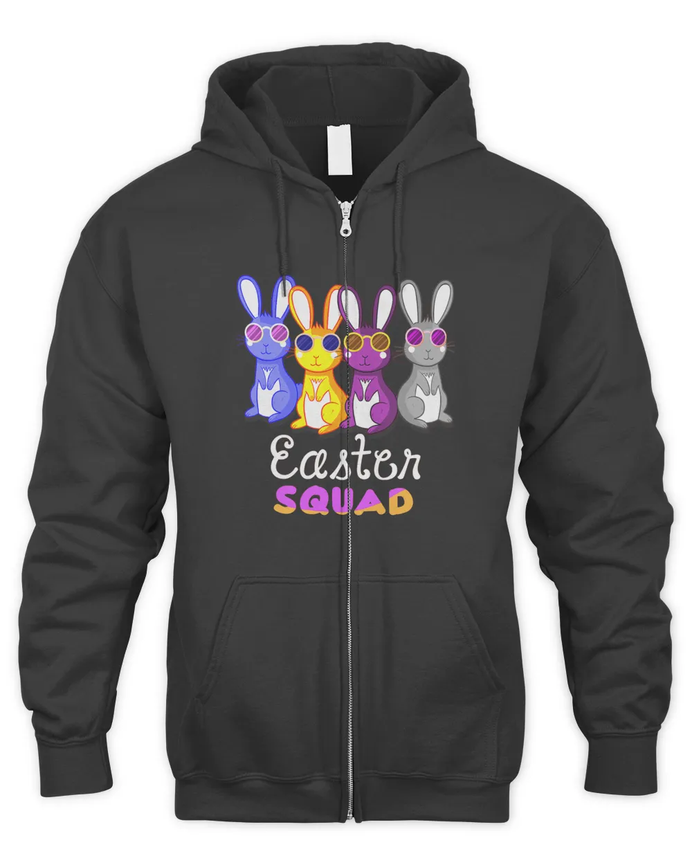 Funny Easter Egg Hunt Bunny Squad Rabbit