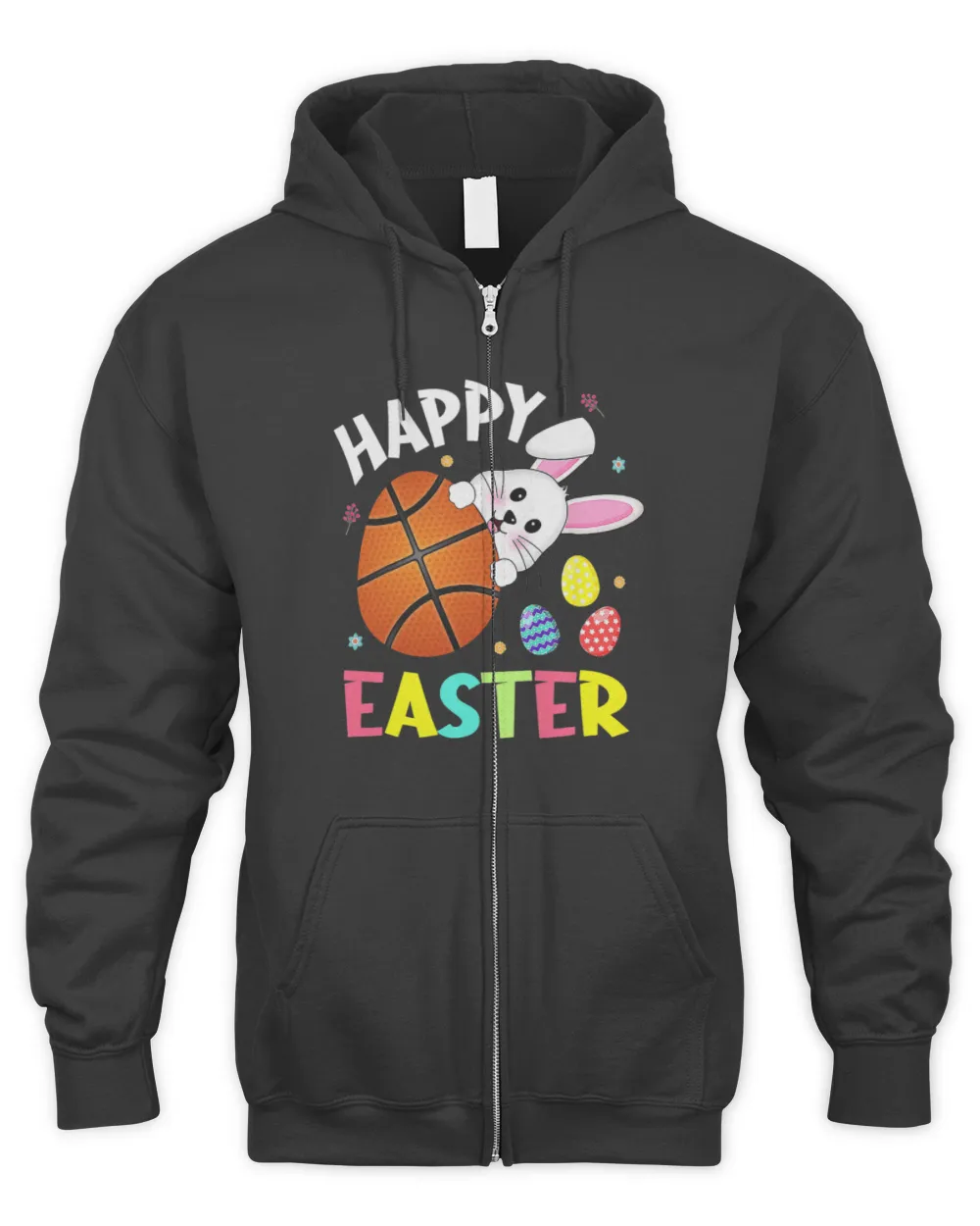 Funny Basketball Rabbits Basketball Easter Basket Cute Bunny Rabbit Happy Easter Day