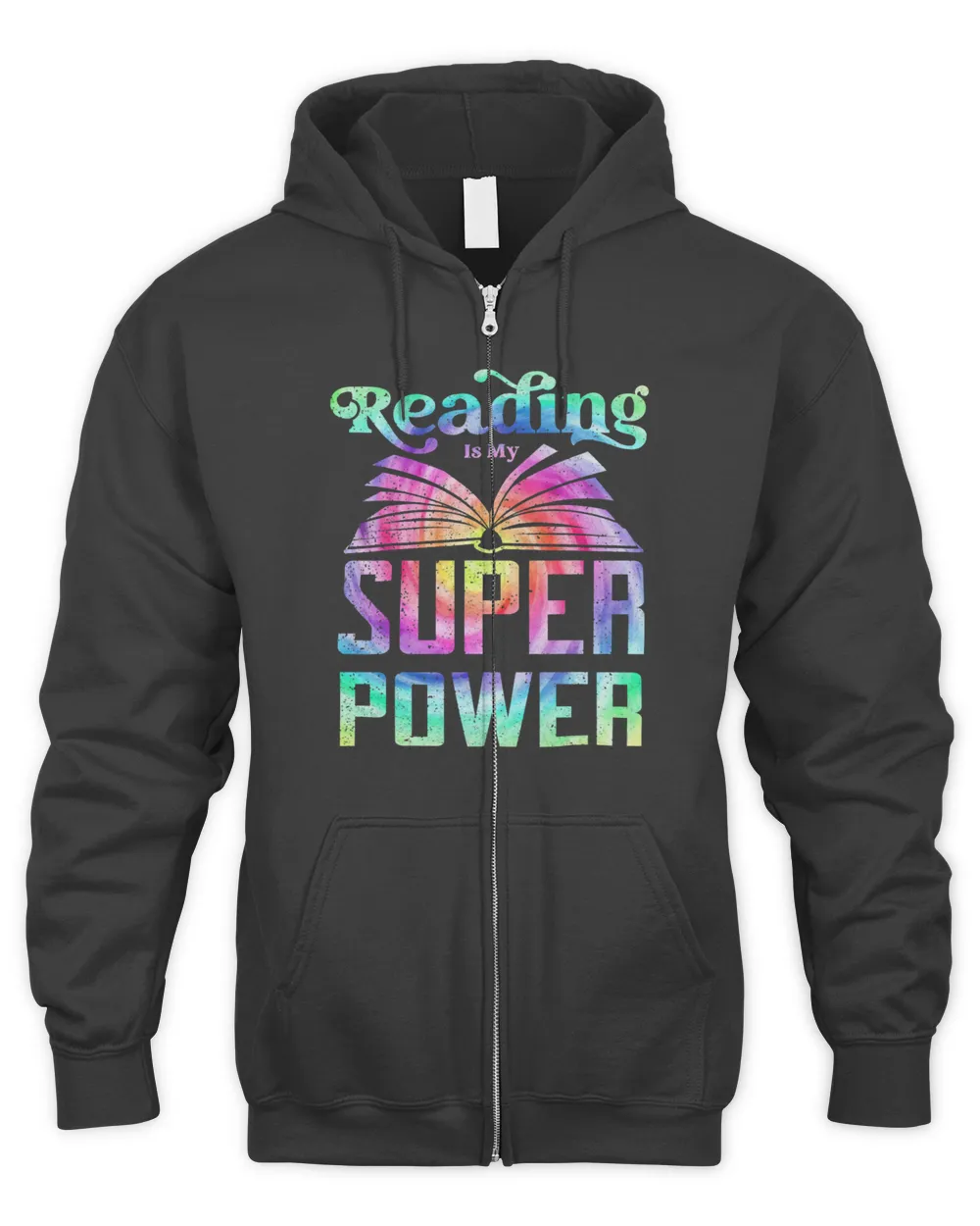 Reading Is My Superpower Reader Tie Die Reading