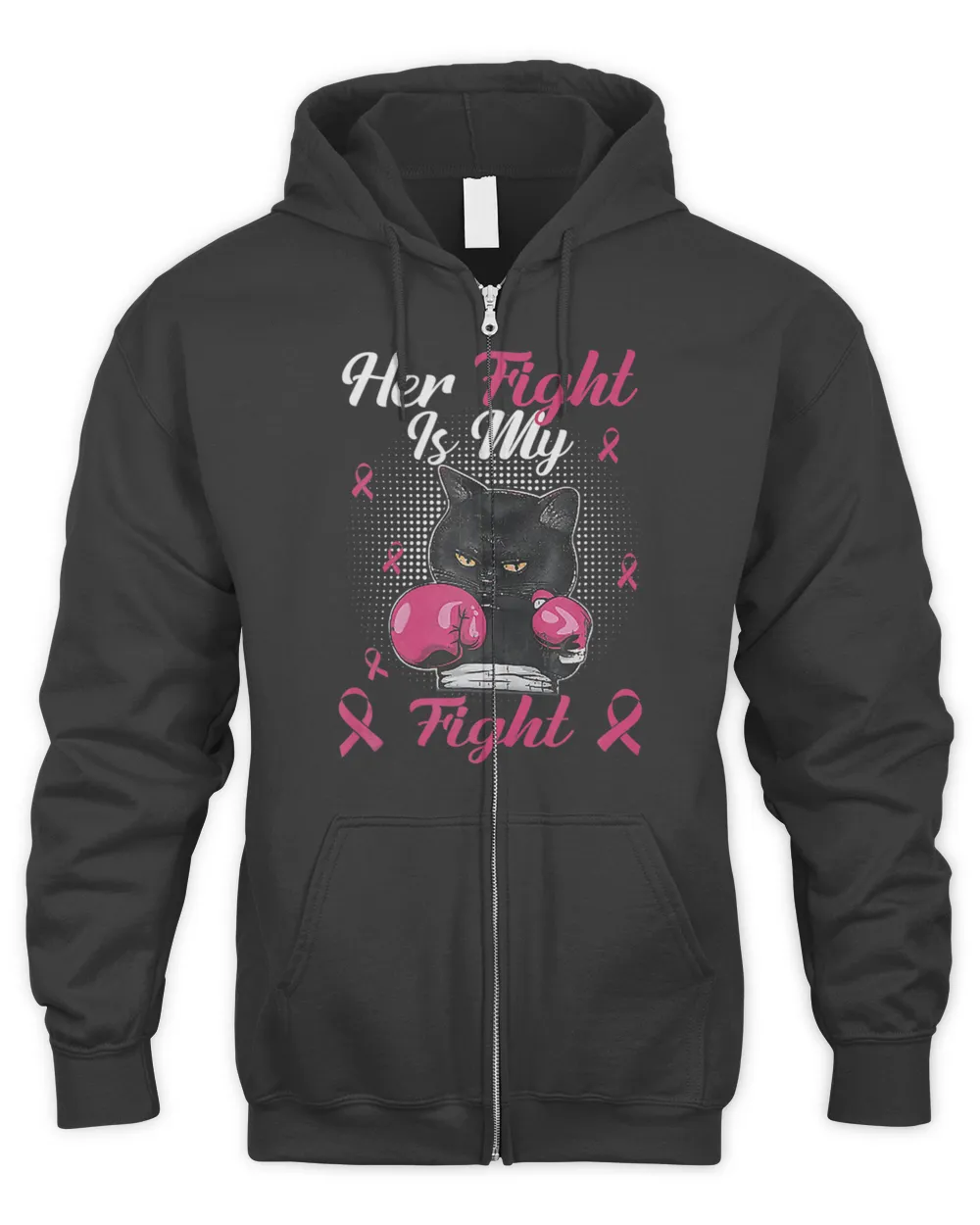 Cat Her Fight Is My Fight Breast Cancer Awareness Month 136