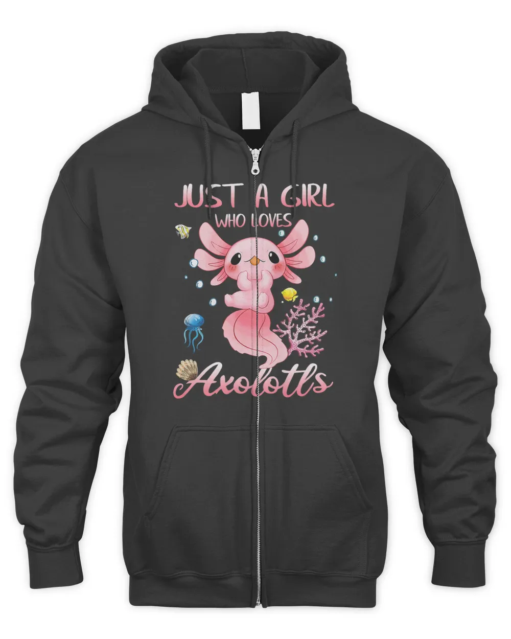 Just A Girl Who Loves Axolotls Kawaii Axolotl Lovers Gift 119