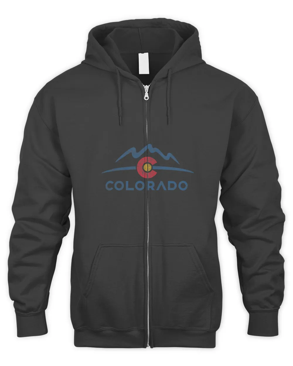State Flag Colorado Rocky Mountains Skiing Aspen Vail