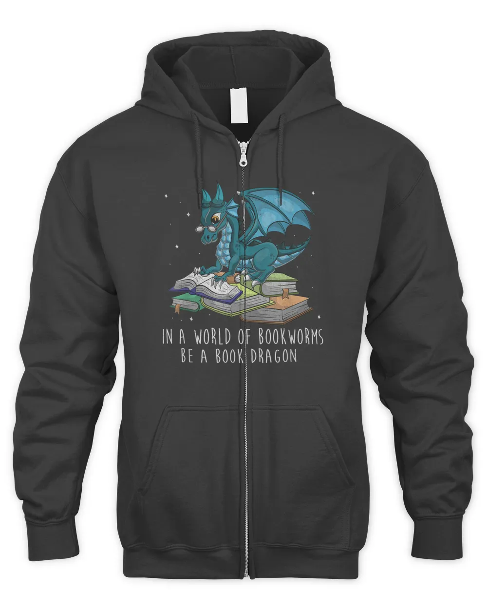 In A World Full Of Bookworms Be A Book Dragon