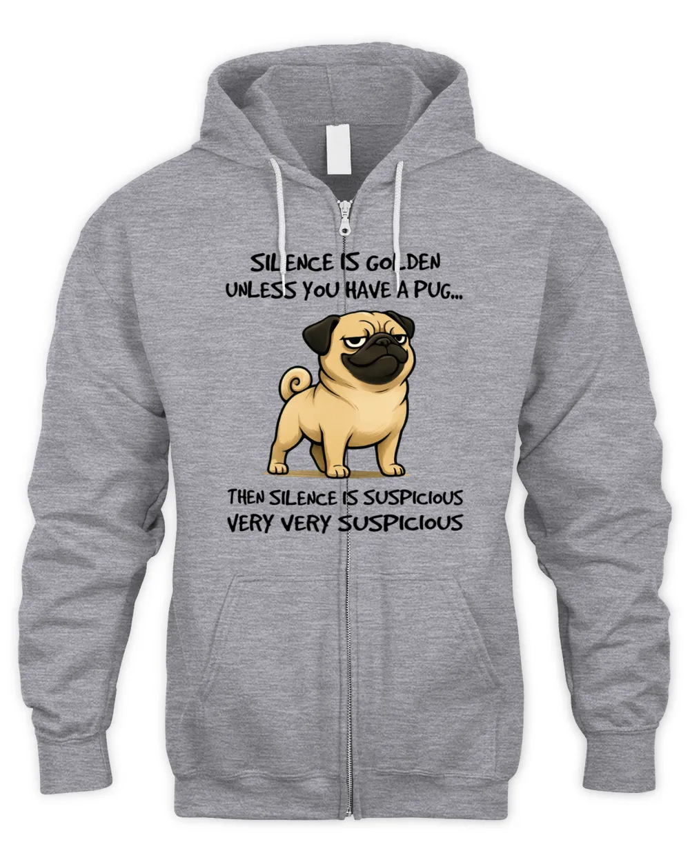 Silence is golden, unless you have a Pug