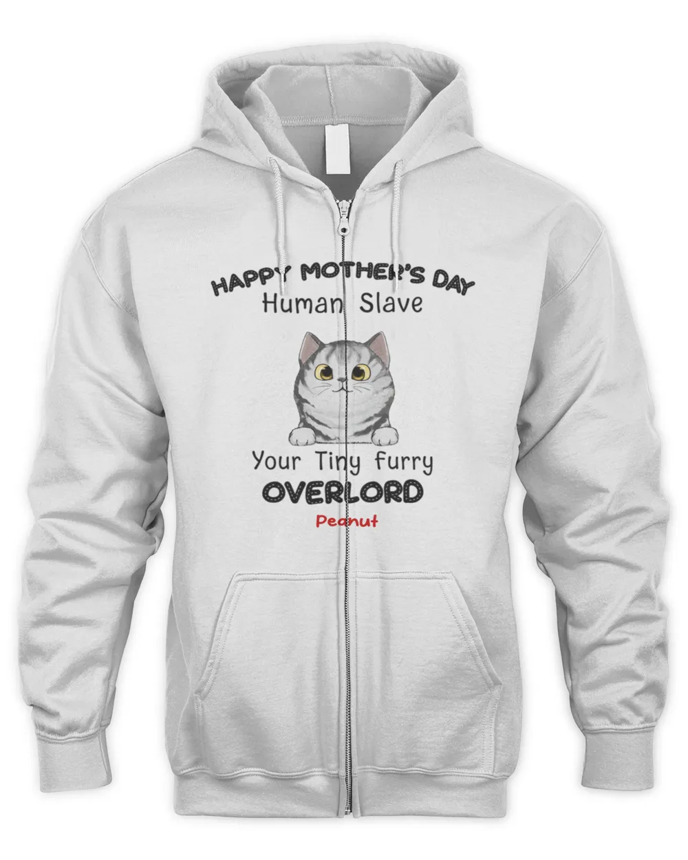 Happy Mother's Day Human Servant Women Shirt, Best Gift For Cat Mom QTCAT220223A1