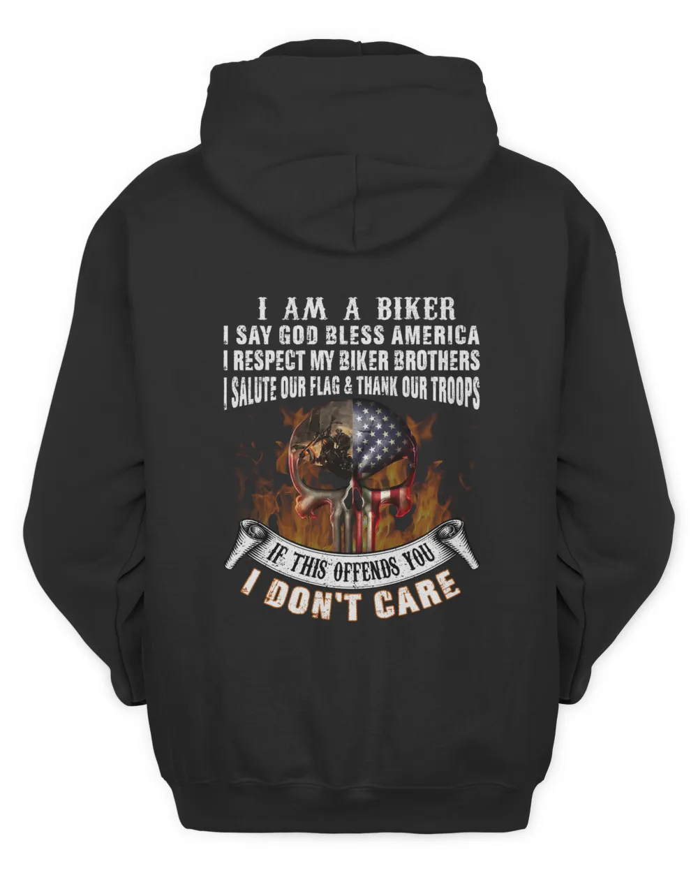 I Am A Biker I Say God Bless America