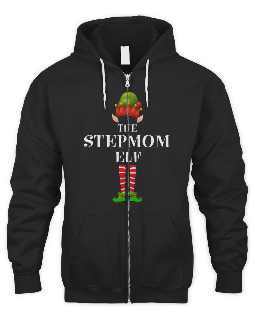 Matching Family Funny The Stepmom ELF Christmas PJ Group