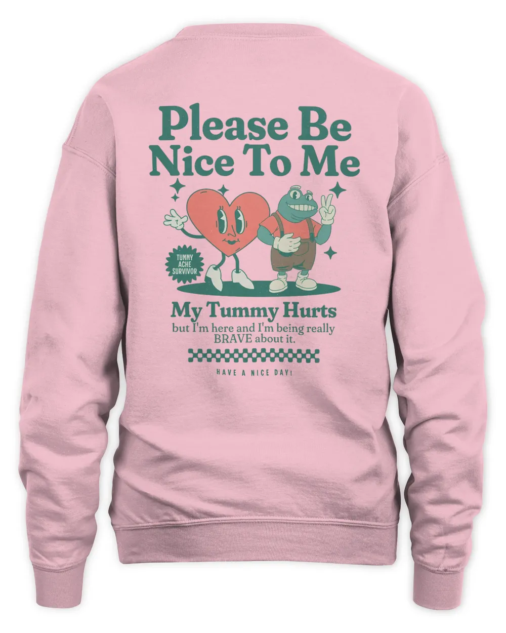 My Tummy Hurt Sweatshirt Tummy Hurt Crewneck Tummy