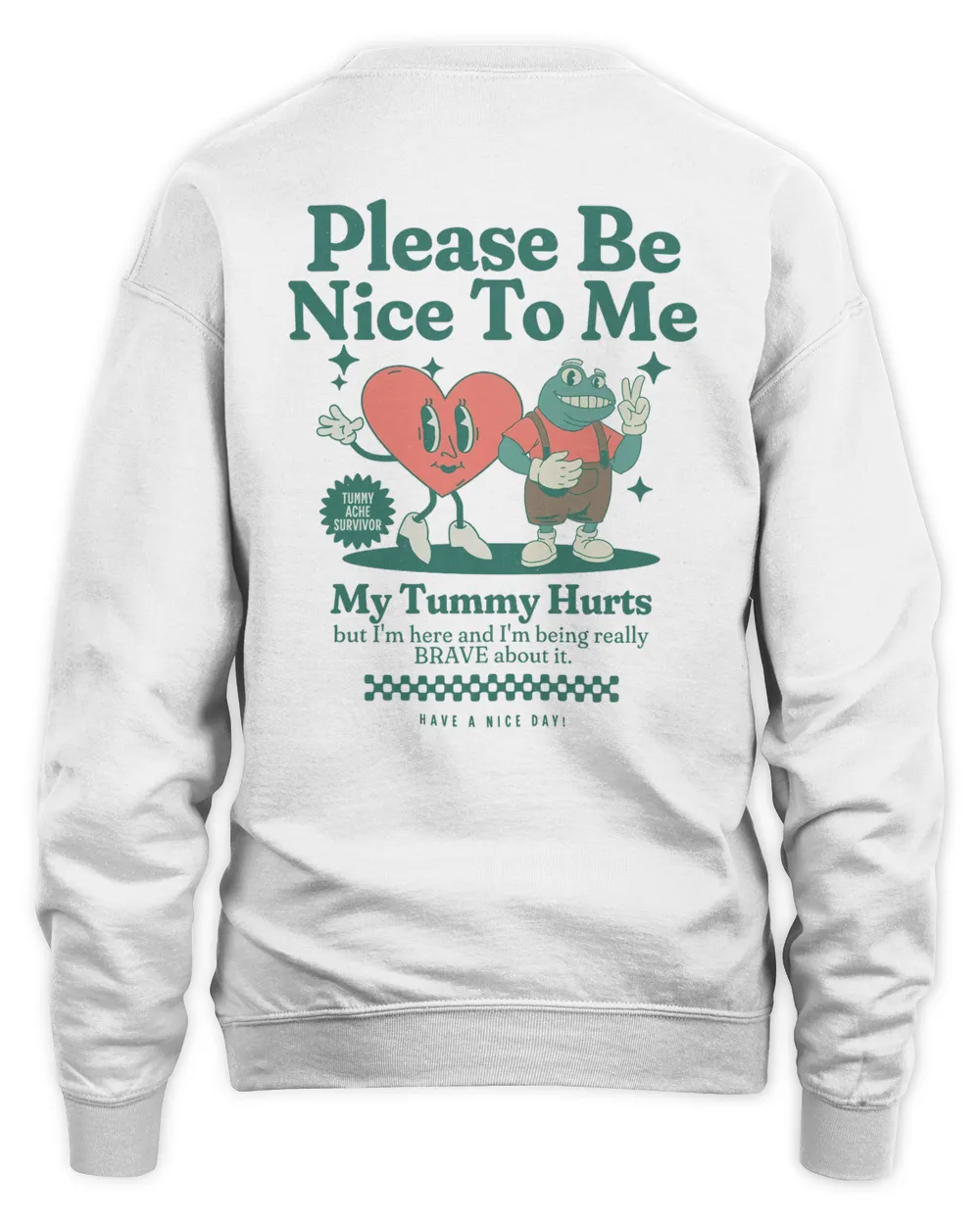 My Tummy Hurt Sweatshirt Tummy Hurt Crewneck Tummy