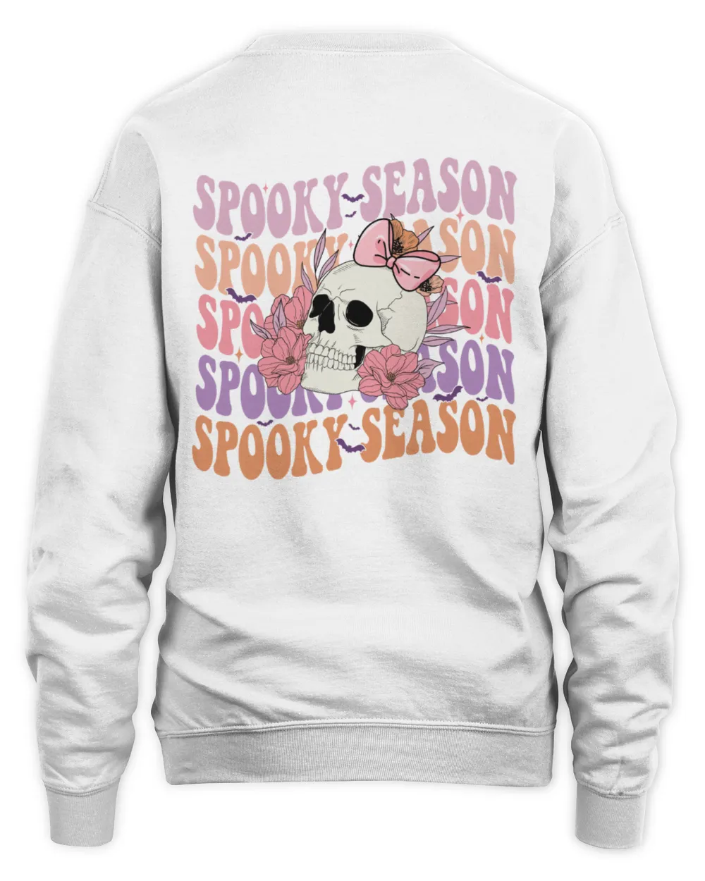 Spooky season shirt Unisex Sweatshirt white s
