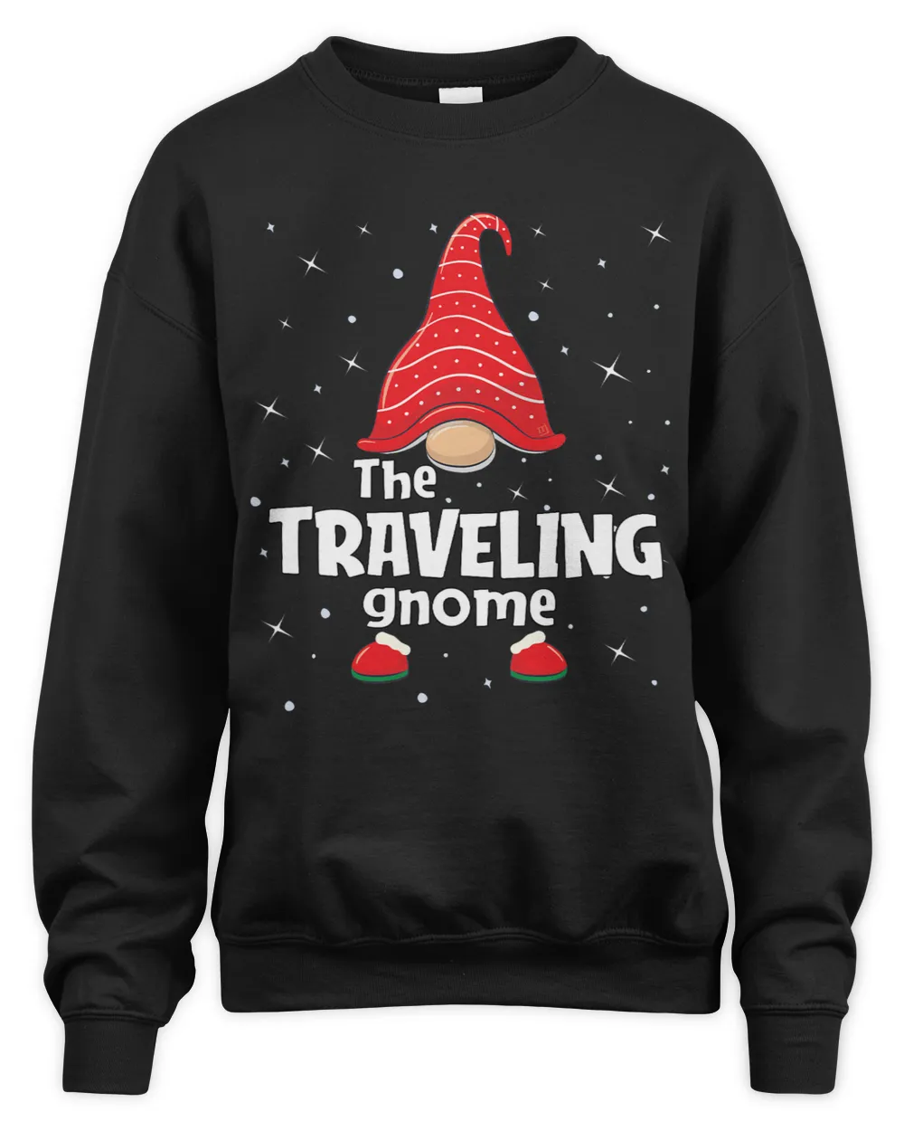 Traveling Gnome Family Matching Christmas Funny Gift Pajama