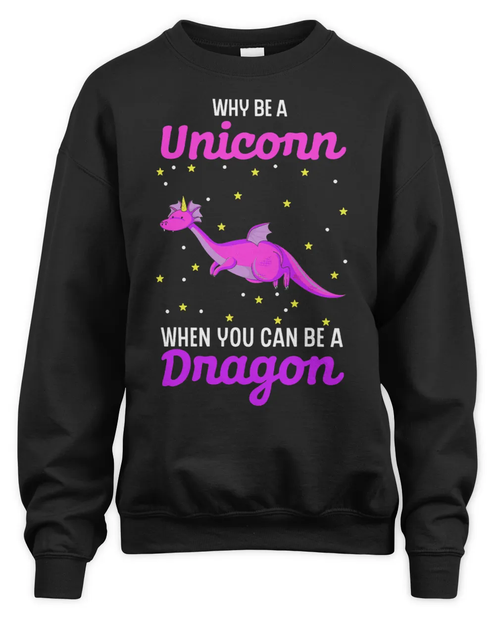 why be a unicorn when you can be a dragon magical creature